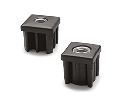 NDX.Q-Square end-caps for tubes